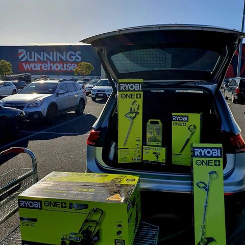 @thetravellingkyle and @brodz_y62 showing off the newest additions to their RYOBI collections 🙌
Can you spot a tool you're missing? Add to your wish list today.

#RYOBIau #batterypowered #RYOBIpowertools #RYOBImade #stockup #toolcollection